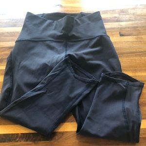 lululemon train times crop